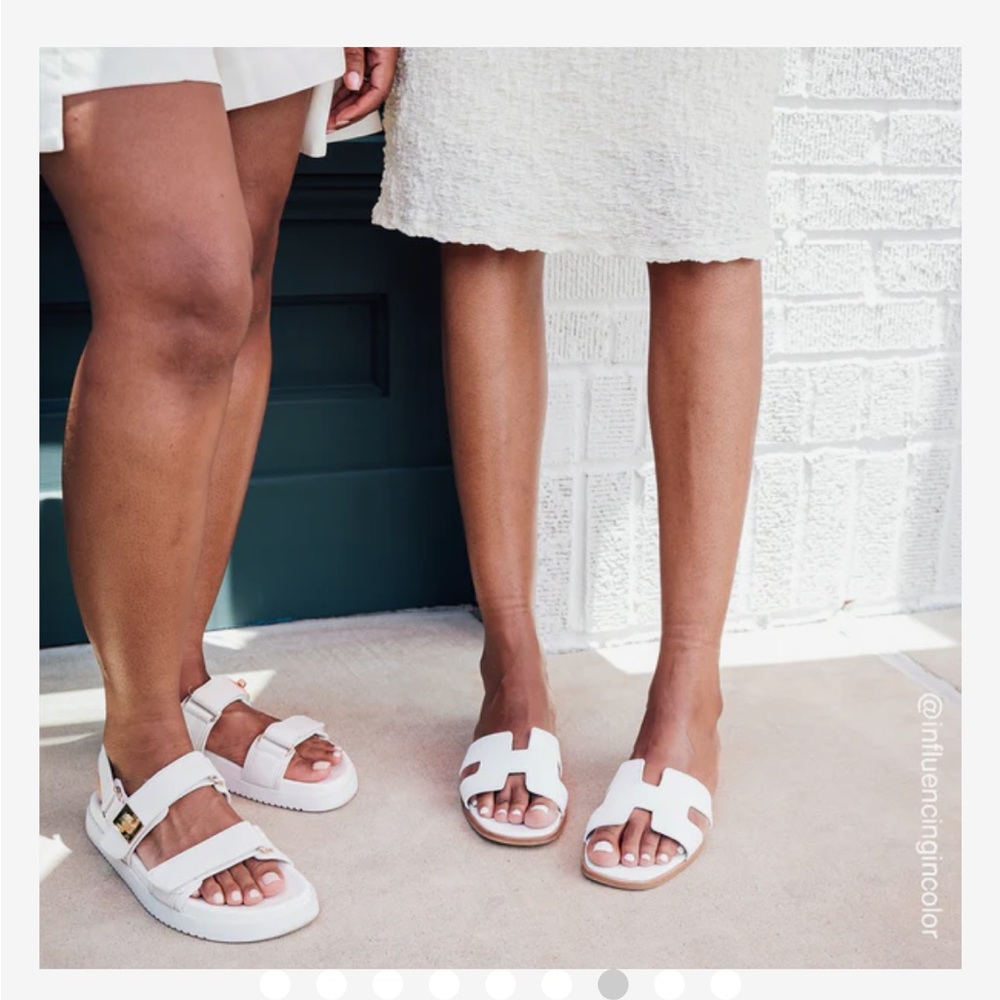 Hayden White, Steven New York/ Steve Madden Sandal Size 10